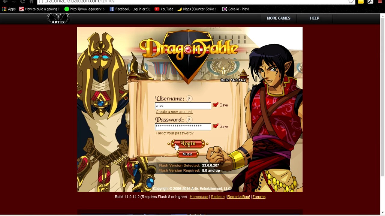 dragonfable easy exp and gold generator download